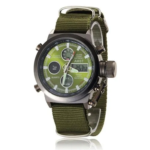 Men's Military Diver Style Watch