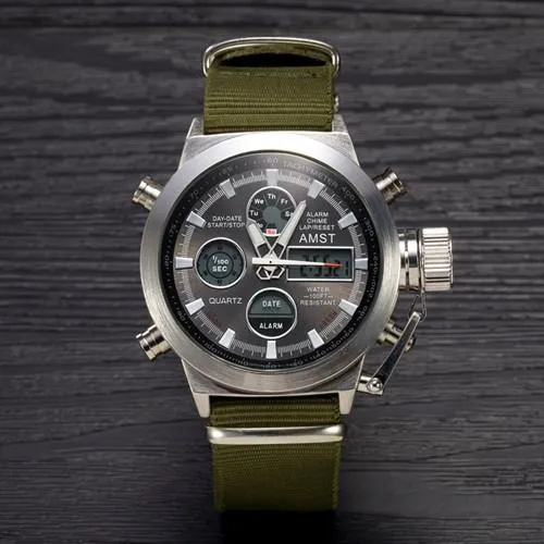 Men's Military Diver Style Watch