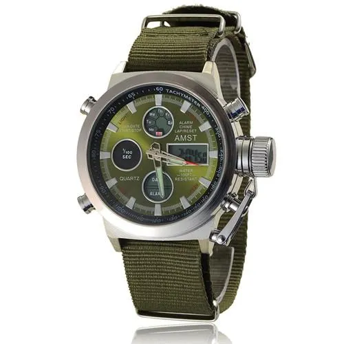 Men's Military Diver Style Watch