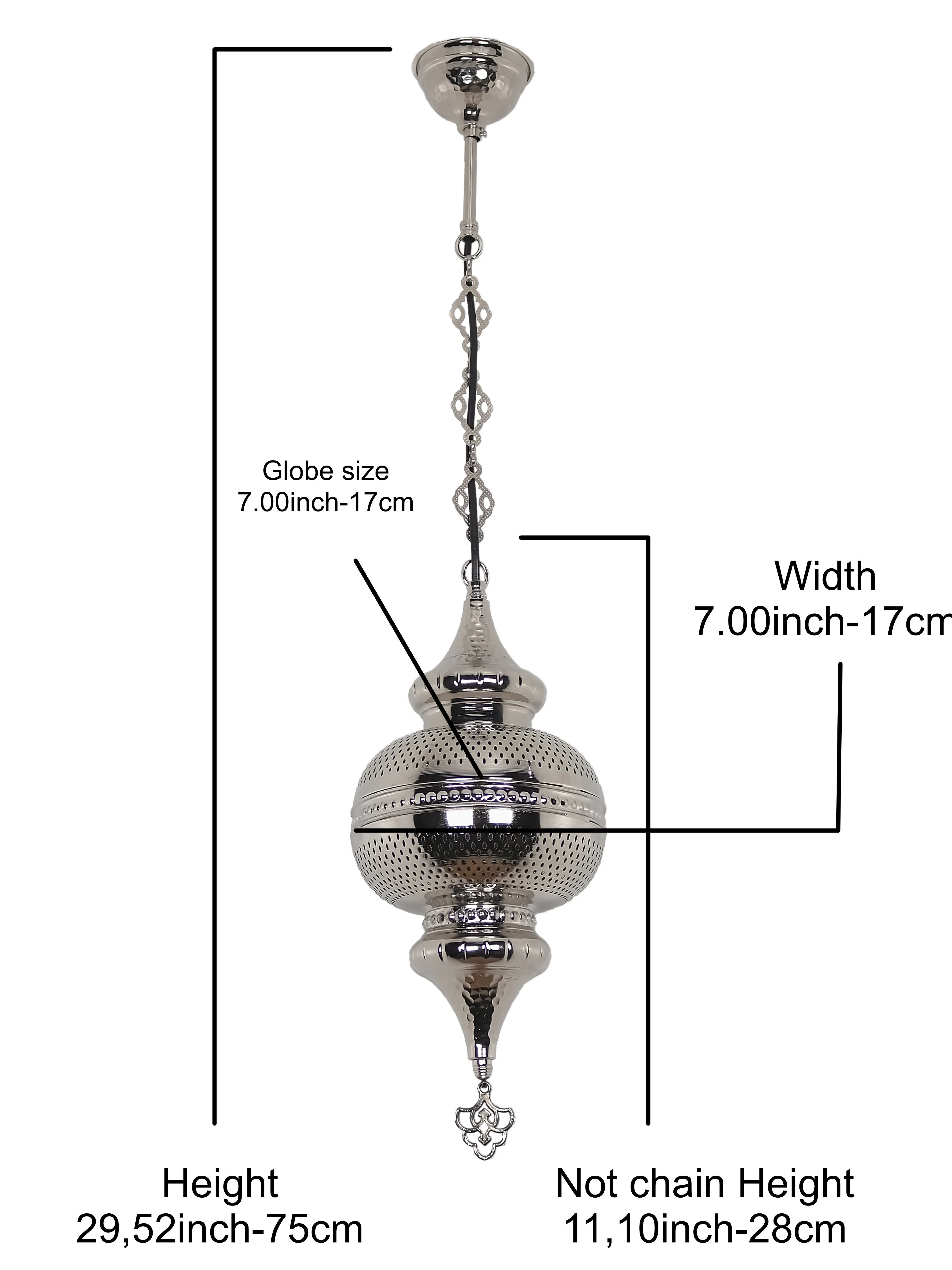 Moroccan Decorative Hanging Lamp Turkish Pendant Lamp