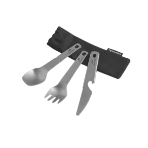 Naturehike - Titanium Knife, Fork and Spoon Set - Titanium
