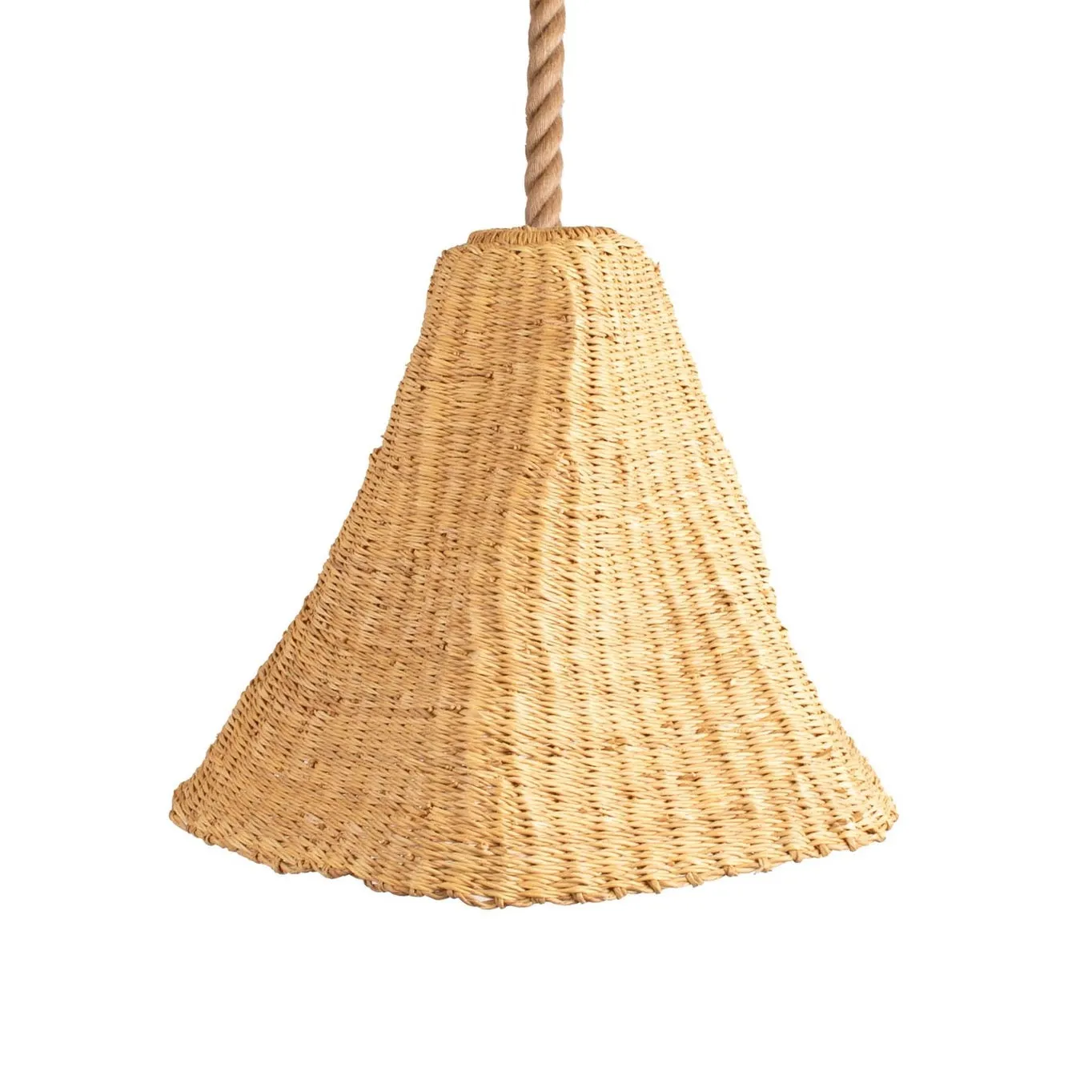 Neutral Lamp Pendant - 17" Wavy Atelier