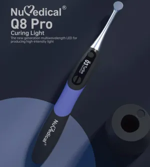 NuMedical Q8 Pro, Curing Light, 997039, 12 Month Warranty