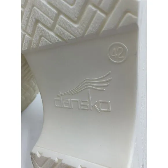 NWD Dansko Professional Box Women's Clog White EU Size 42 (US 11.5-12)