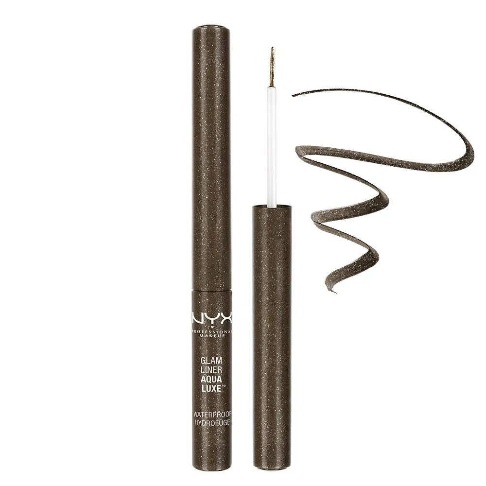 NYX Glam Liner Aqua Luxe Liquid Waterproof Eyeliner