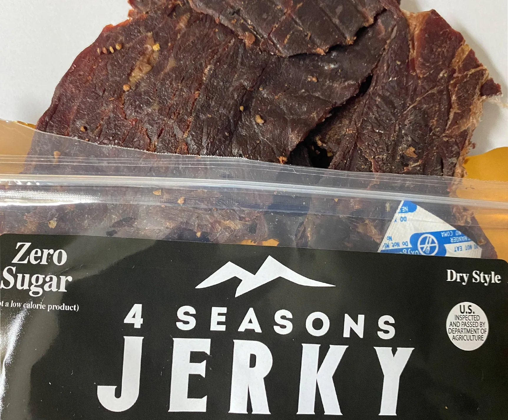 Old School Original Beef Jerky - Zero Sugar - 2.50 oz
