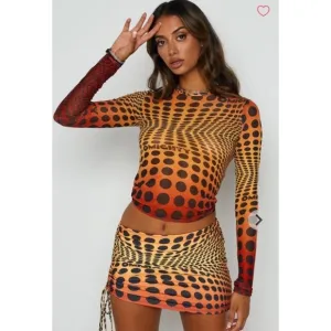 OMIGHTY Illusion Mini Skirt Set Size S