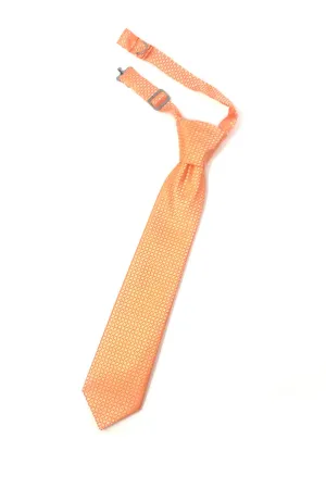 Orange Regal Kids Necktie