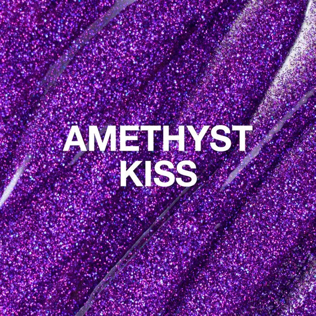 P  Amethyst Kiss Glitter Gel Polish
