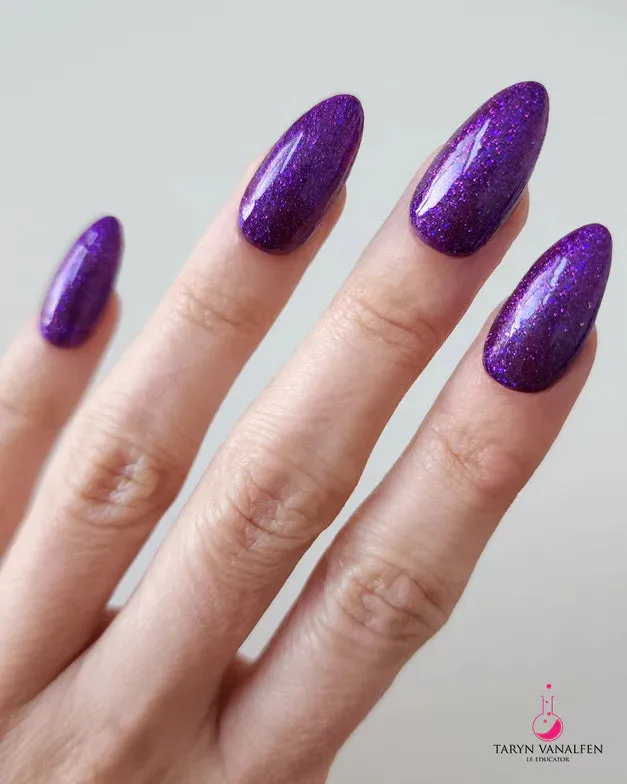 P  Amethyst Kiss Glitter Gel Polish