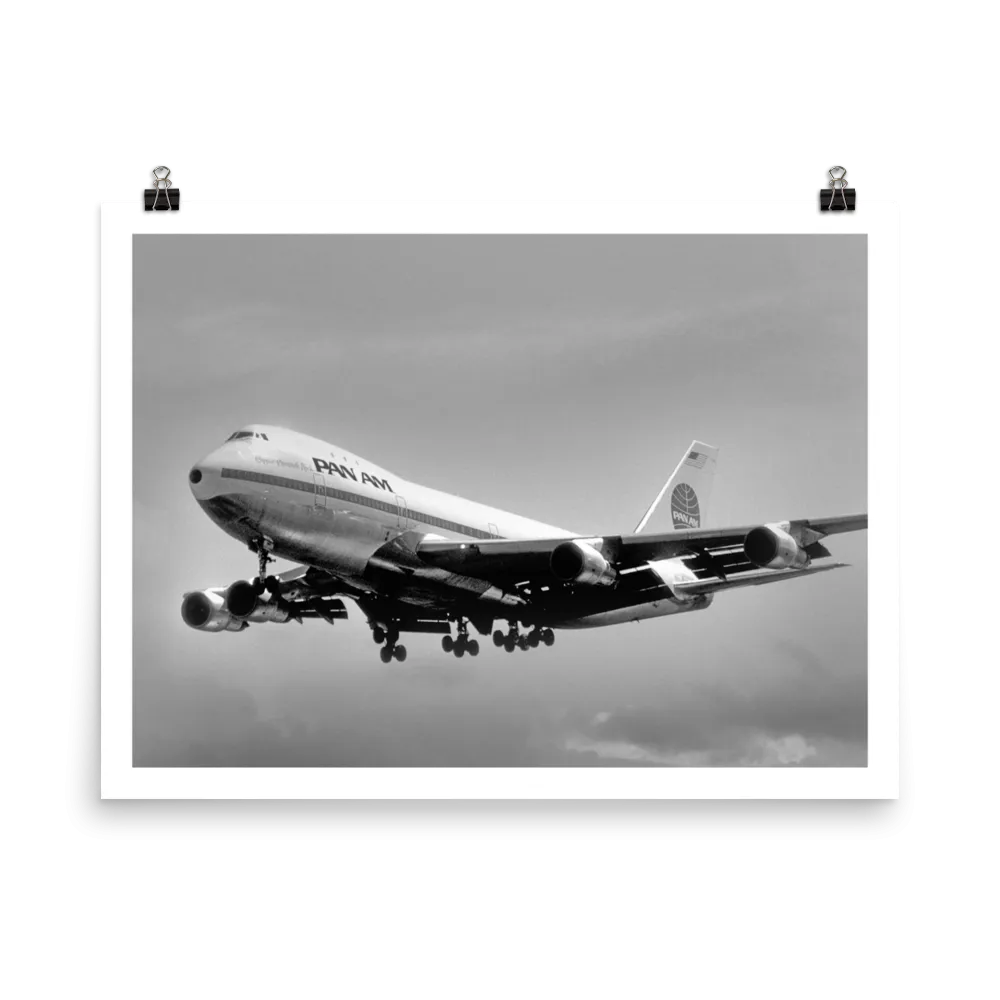 Pan Am 747 Poster
