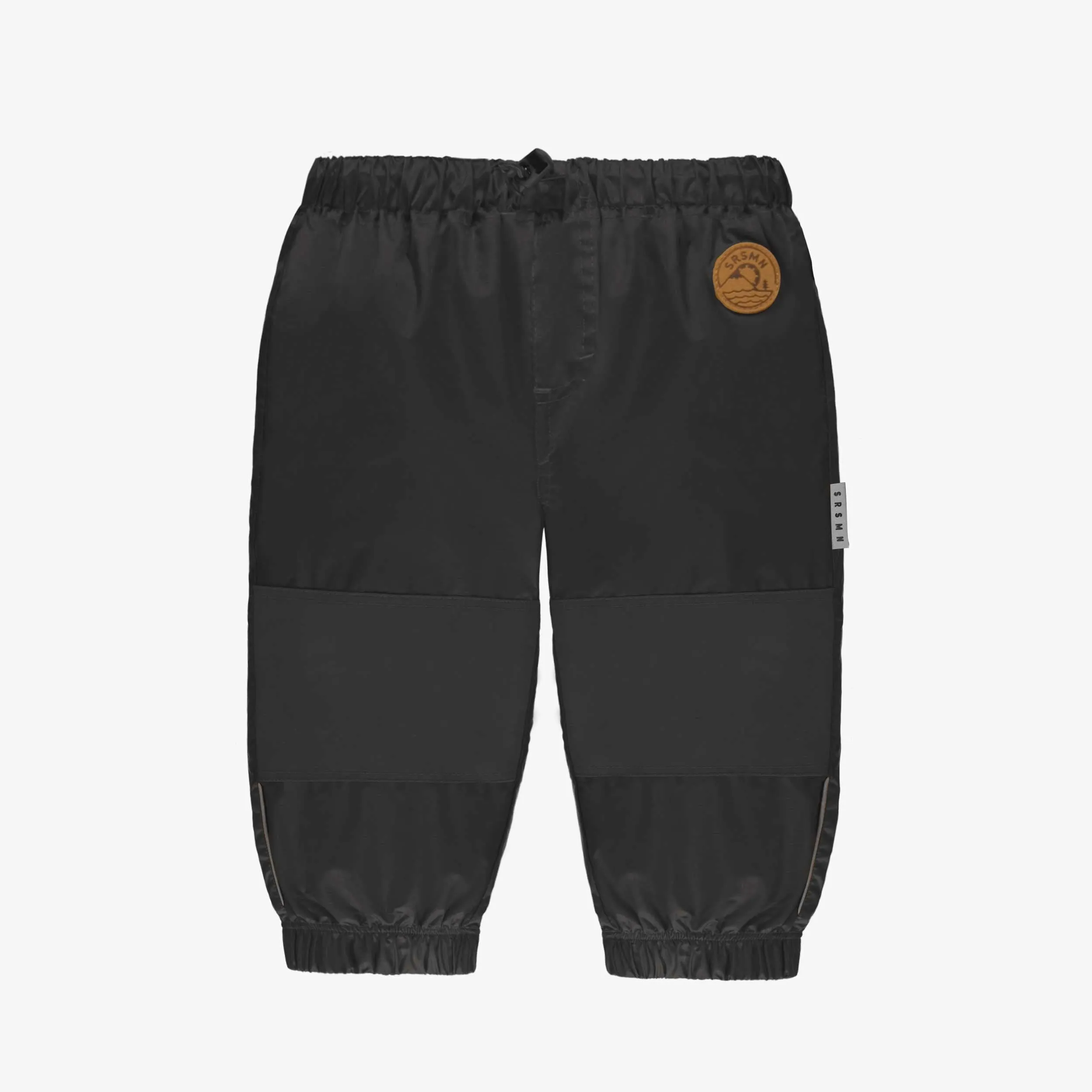 Pantalon d'extérieur mi-saison charcoal en nylon, bébé || Outdoor charcoal pant mid-season in nylon, baby