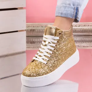 Pantofi sport Nilsa - Gold
