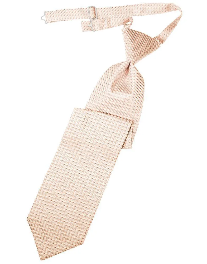 Peach Venetian Kids Necktie
