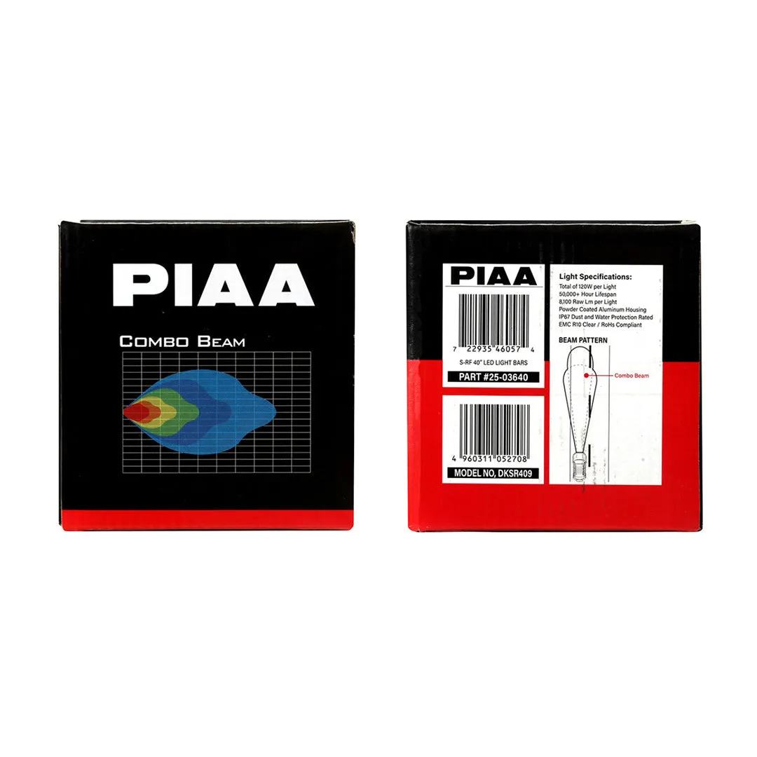 PIAA LED Light Bar Combo Beam 5600K S-RF Series 40"