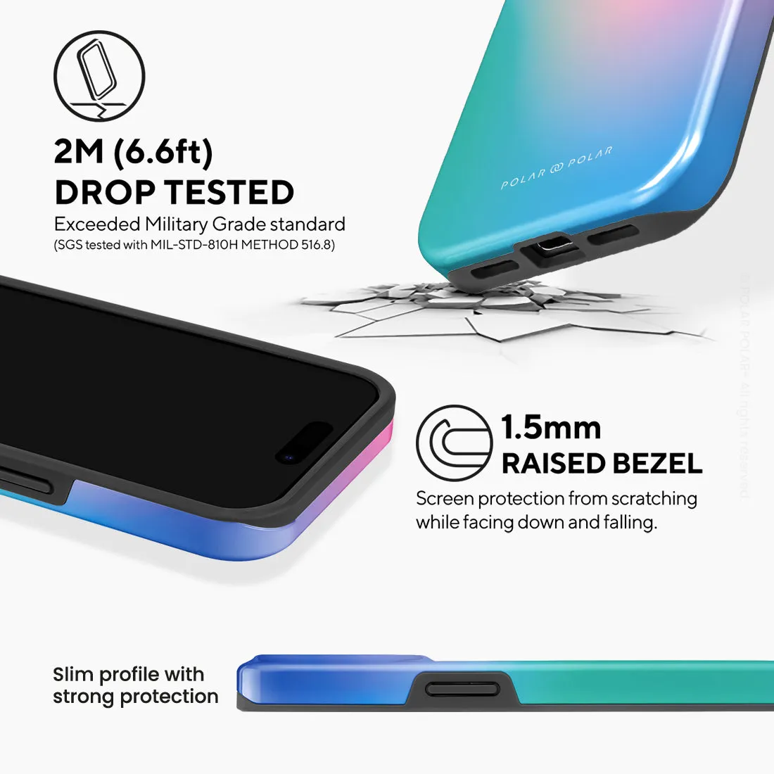 Polar Light - iPhone 15 Pro Case