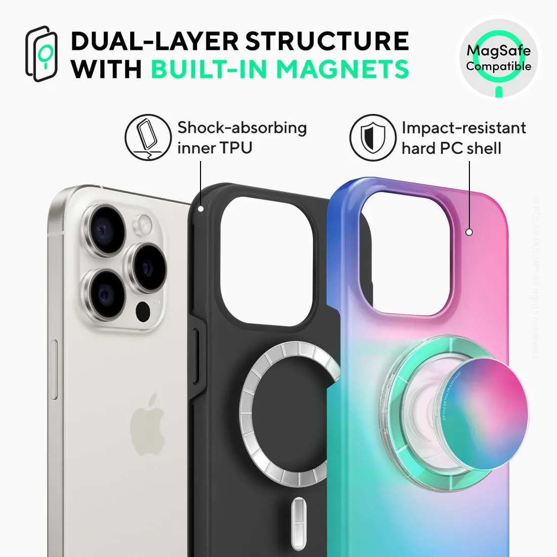 Polar Light - iPhone 15 Pro Case