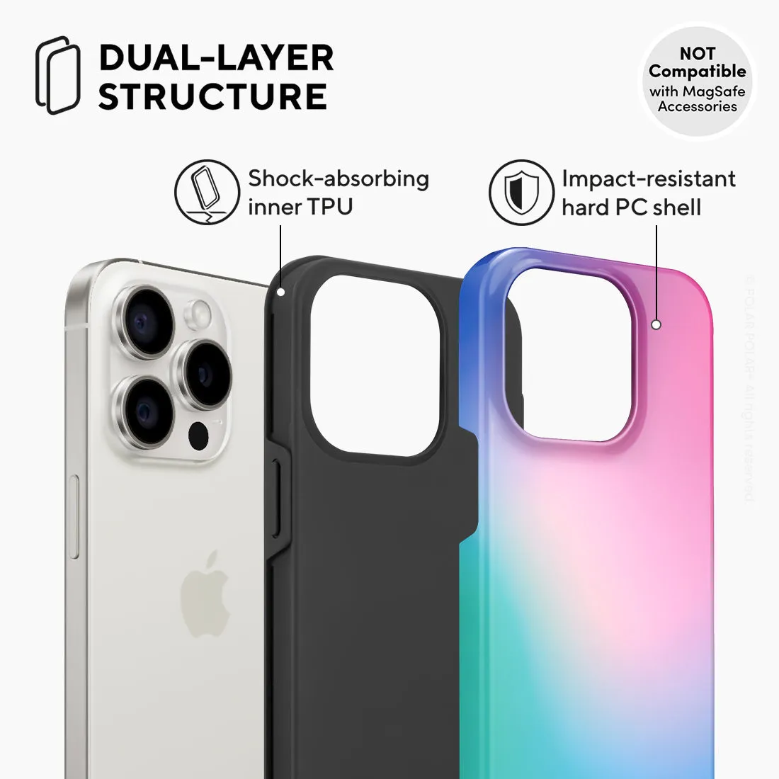 Polar Light - iPhone 15 Pro Case