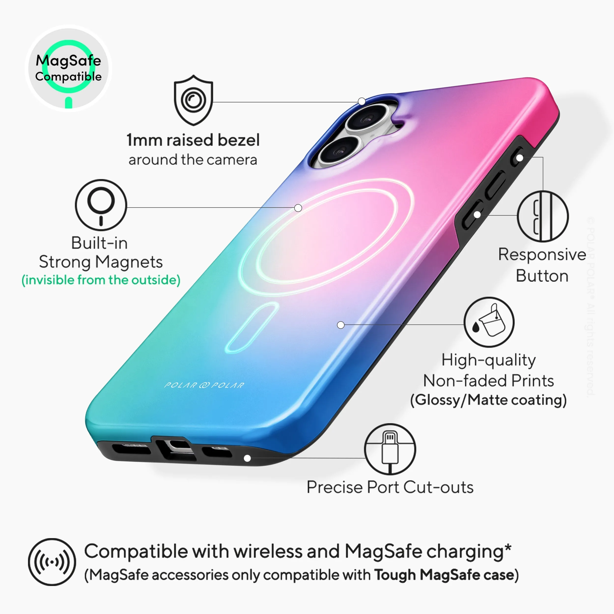 Polar Light - iPhone 16 Case
