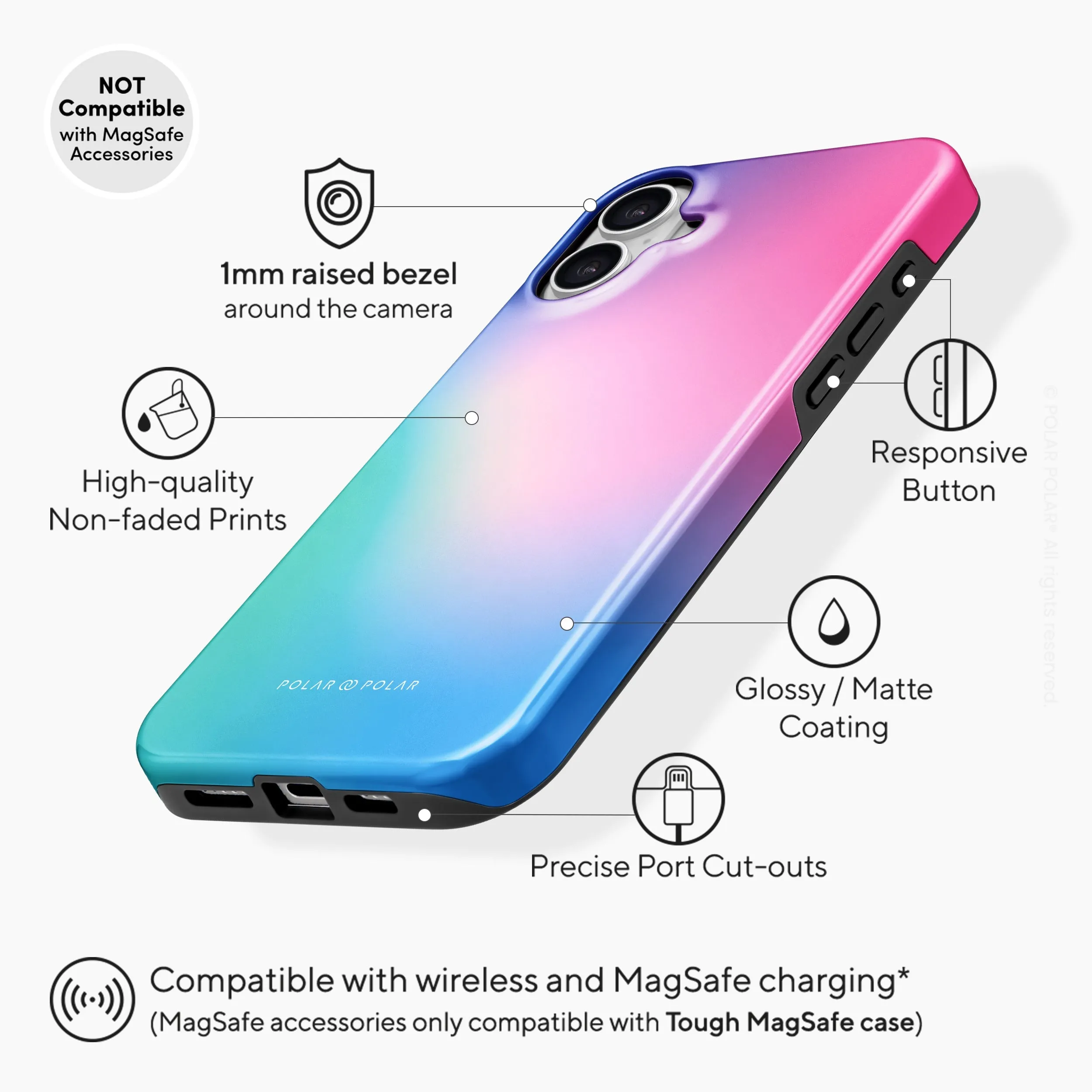 Polar Light - iPhone 16 Case