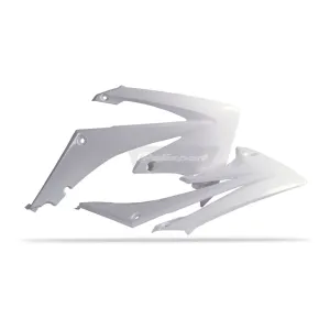 Polisport Radiator Scoops Honda CRF250R ('10-'13) / CRF450R ('09-'12) - White