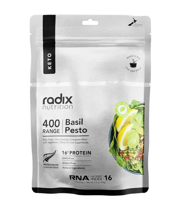 Radix Nutrition Keto Plant-Based Meal - 400kcal