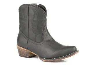 Roper Ladies Shay Smooth Snip Booties