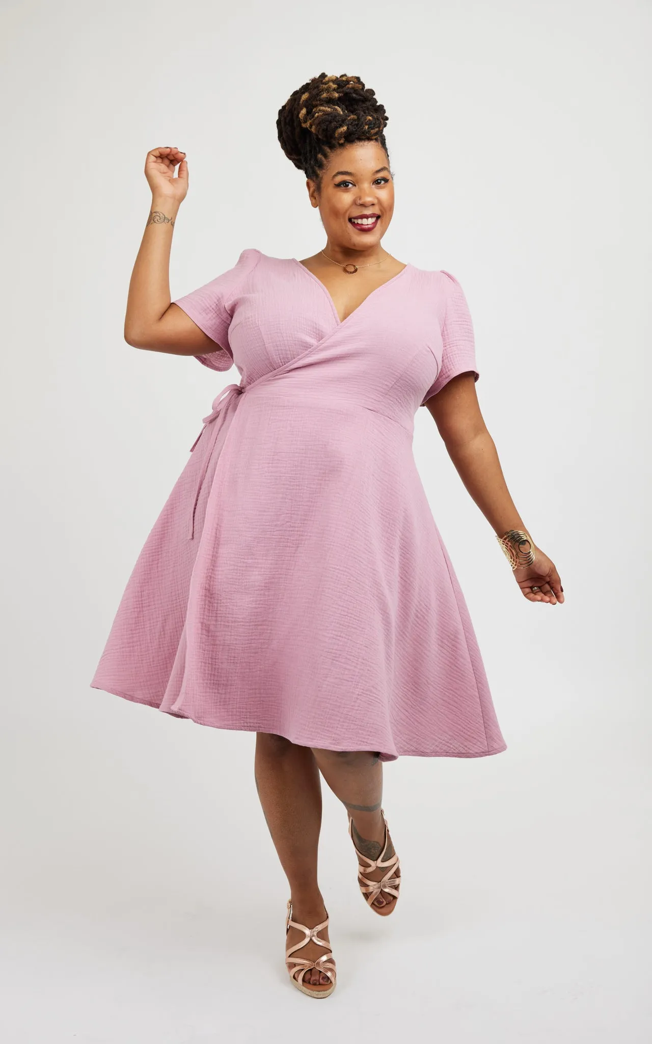 Roseclair Dress 12-32 printed pattern