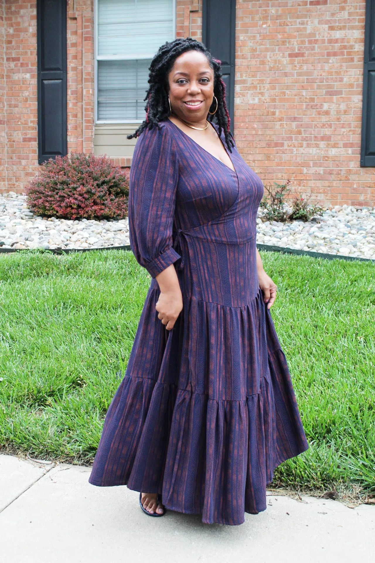 Roseclair Dress 12-32 printed pattern