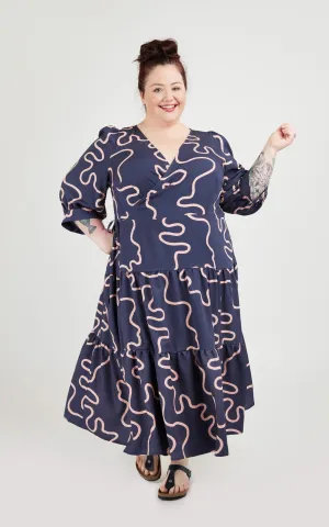 Roseclair Dress 12-32 printed pattern