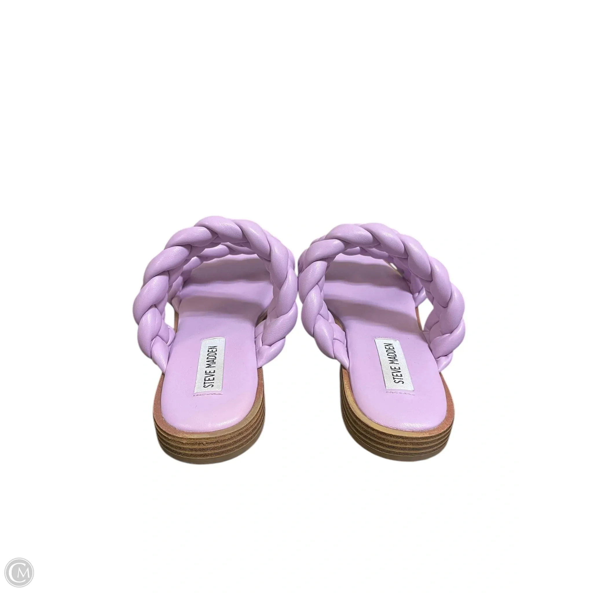 Sandals Flats By Steve Madden In Purple, Size: 8