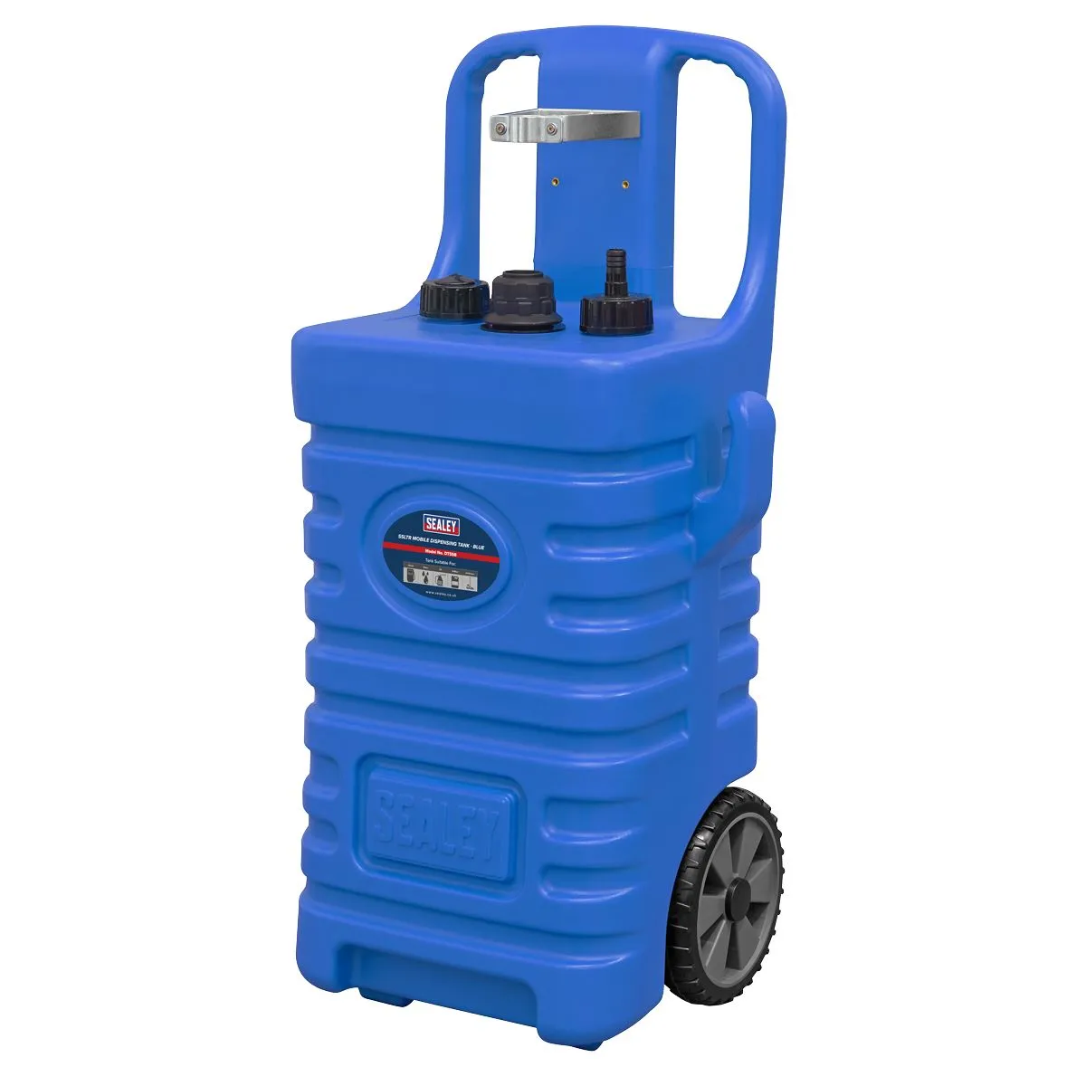 Sealey Mobile Dispensing Tank - Blue 55ltr