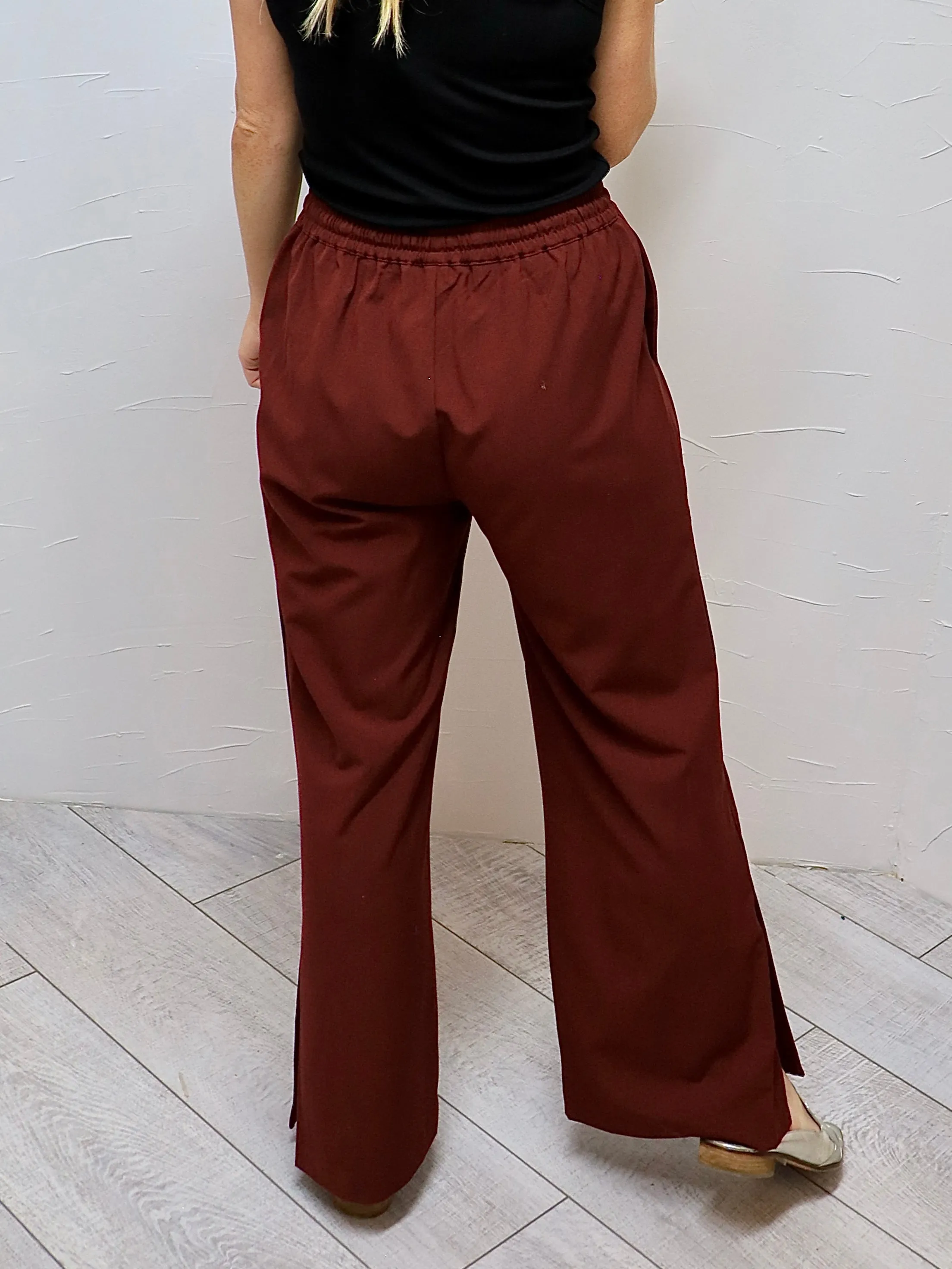 Seeing Red Woven Pant