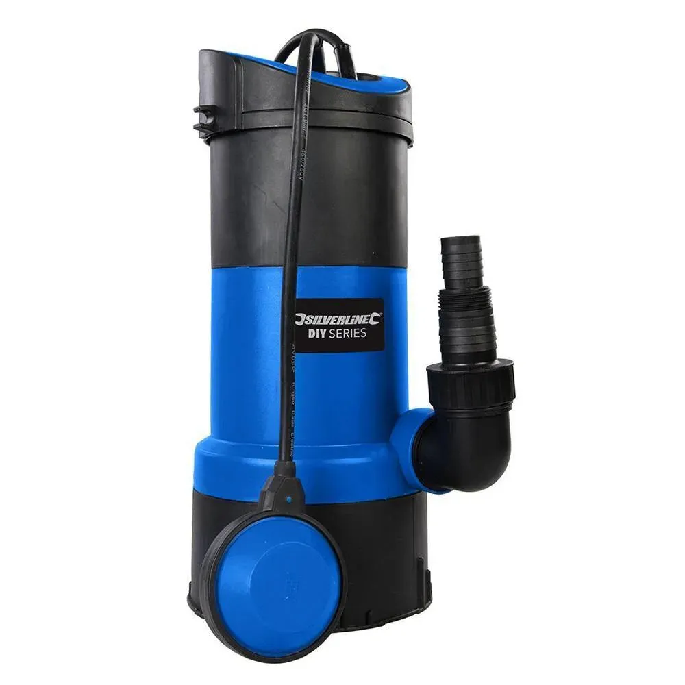 Silverline 917615 Dirty Water Pump 750w Heavy Duty Submersible 3 Year Warranty