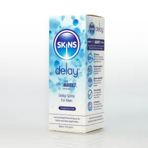 Skins Delay® - Natural Male Delay Spray 30ml (Fragrance Free)