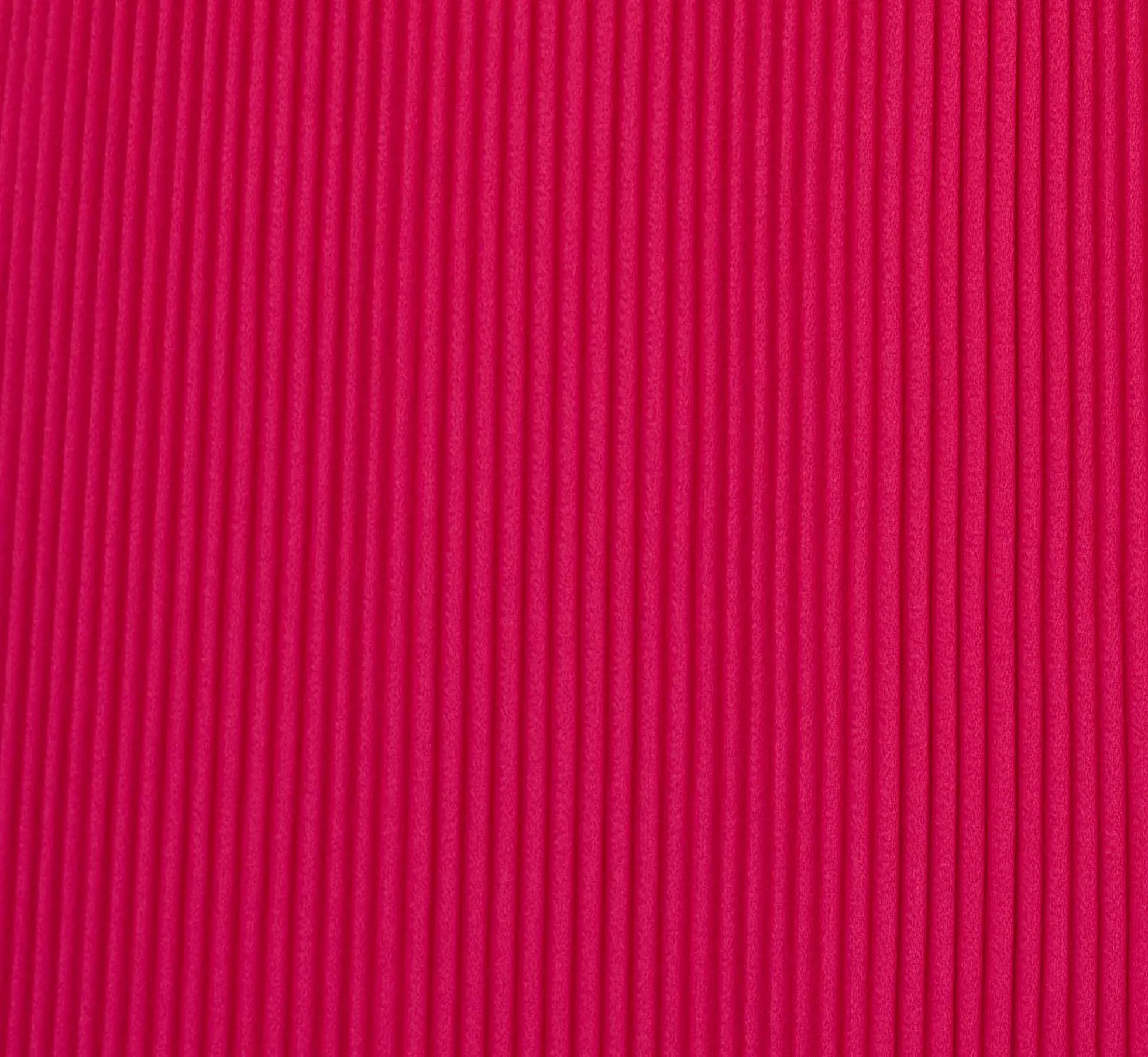 Sleeveless Pleated Dress With Self Tie Waist In Hot Pink