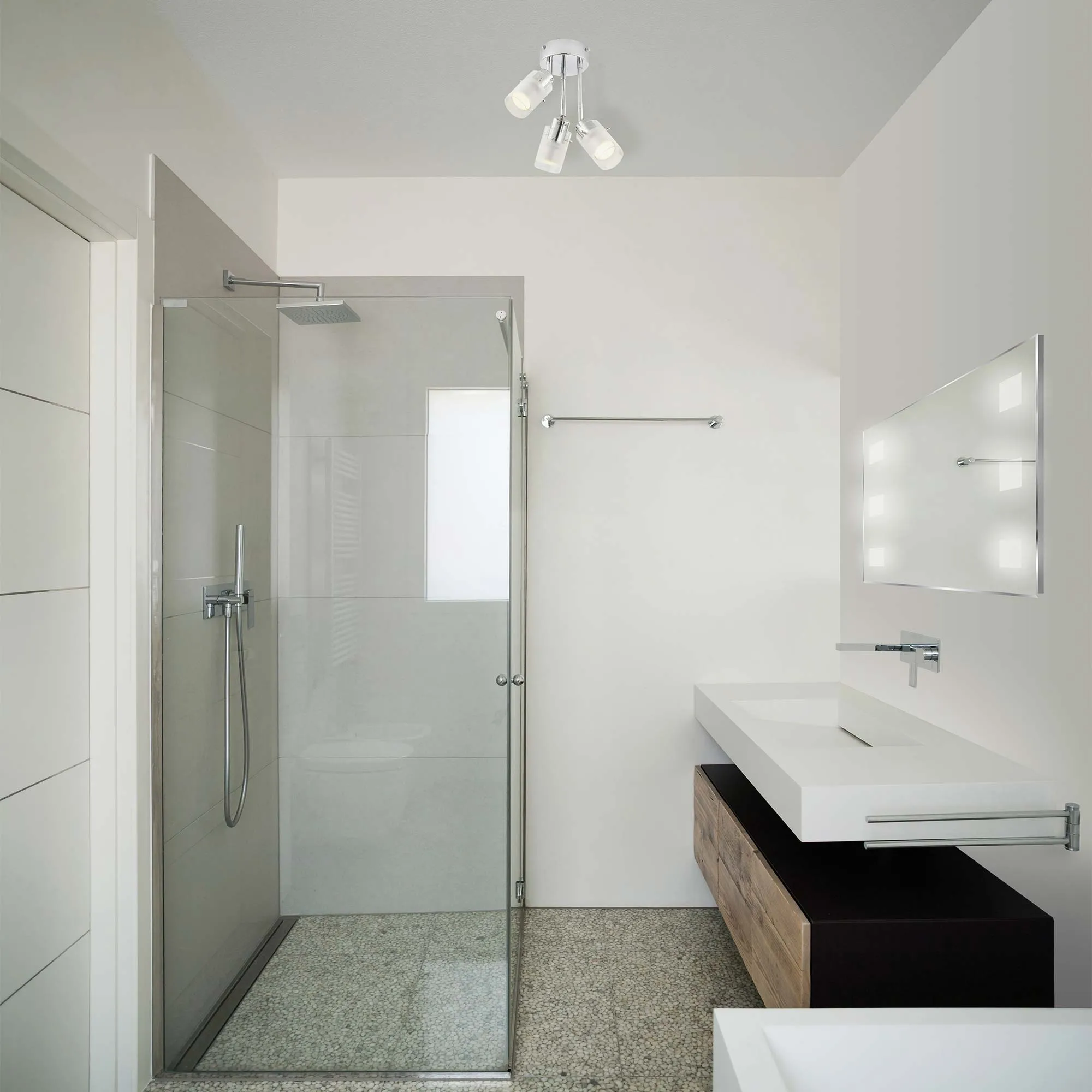 Snaresbrook Standard, Large and Landscape Rectangular Mirror LED Light