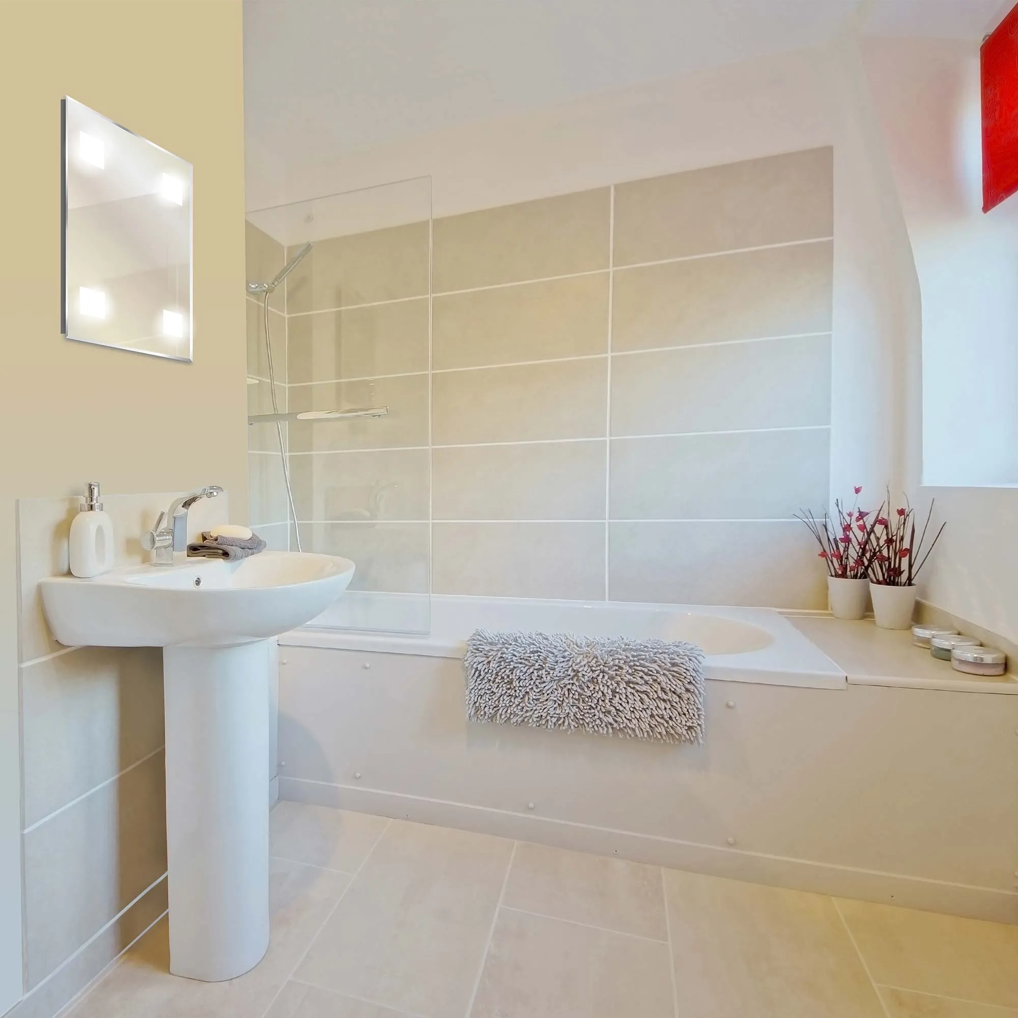 Snaresbrook Standard, Large and Landscape Rectangular Mirror LED Light
