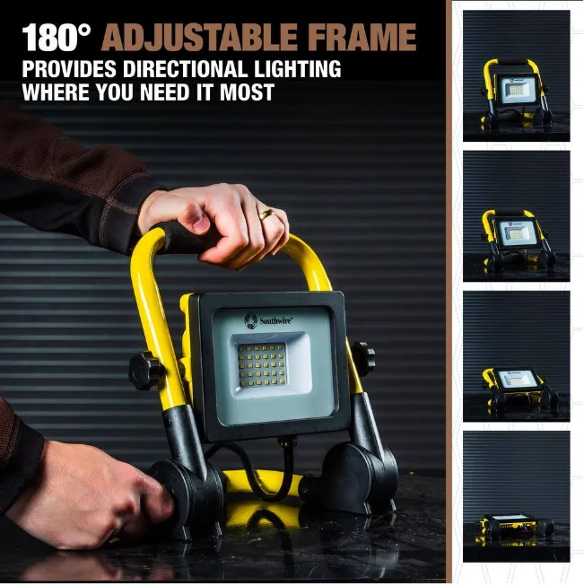Southwire CSW1X1 1,500 Lumen Ratcheting LED Work Light