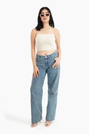 Spaghetti Straps Cropped Top