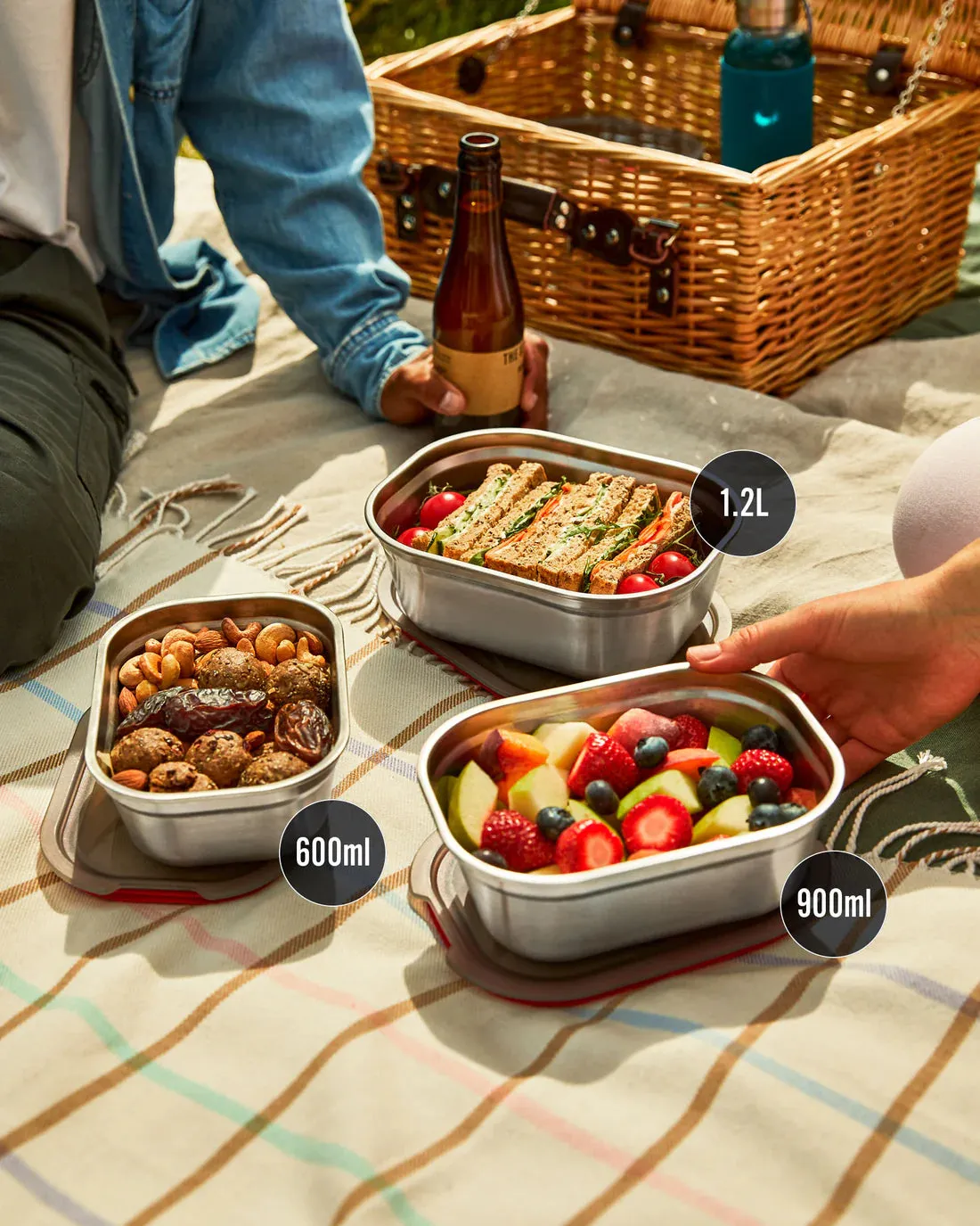Steel Food Box - Medium