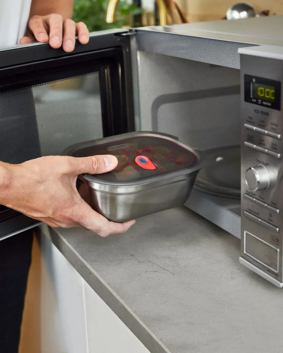 Steel Food Box - Medium