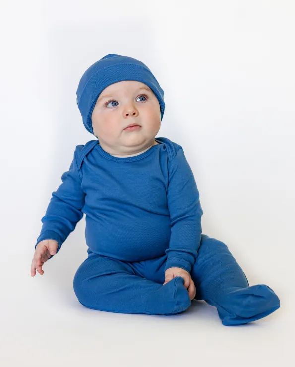 Super-Soft Organic Cotton Baby Rib Long Sleeve Lap Tee| Bright Light Pink