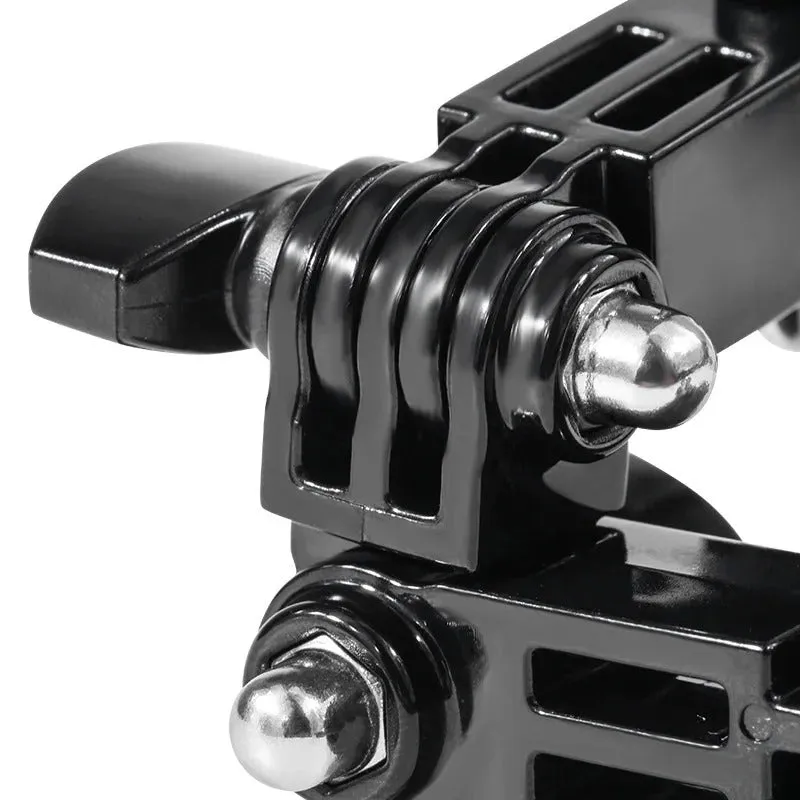 Support Gopro 360° pour Casque Moto – Fixation Rotative et Flexible