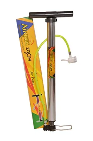 Target20 High Pressure Cycle Pumps Bicycle Air Pump Tyre Inflator for Cycles,Toys BCP Chrome Silver Zoom