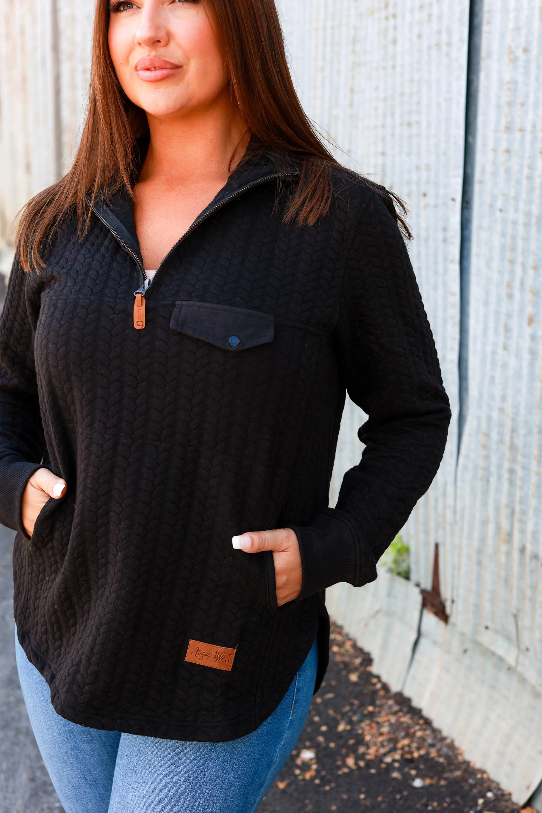 The Minley Knit Pullover || Black