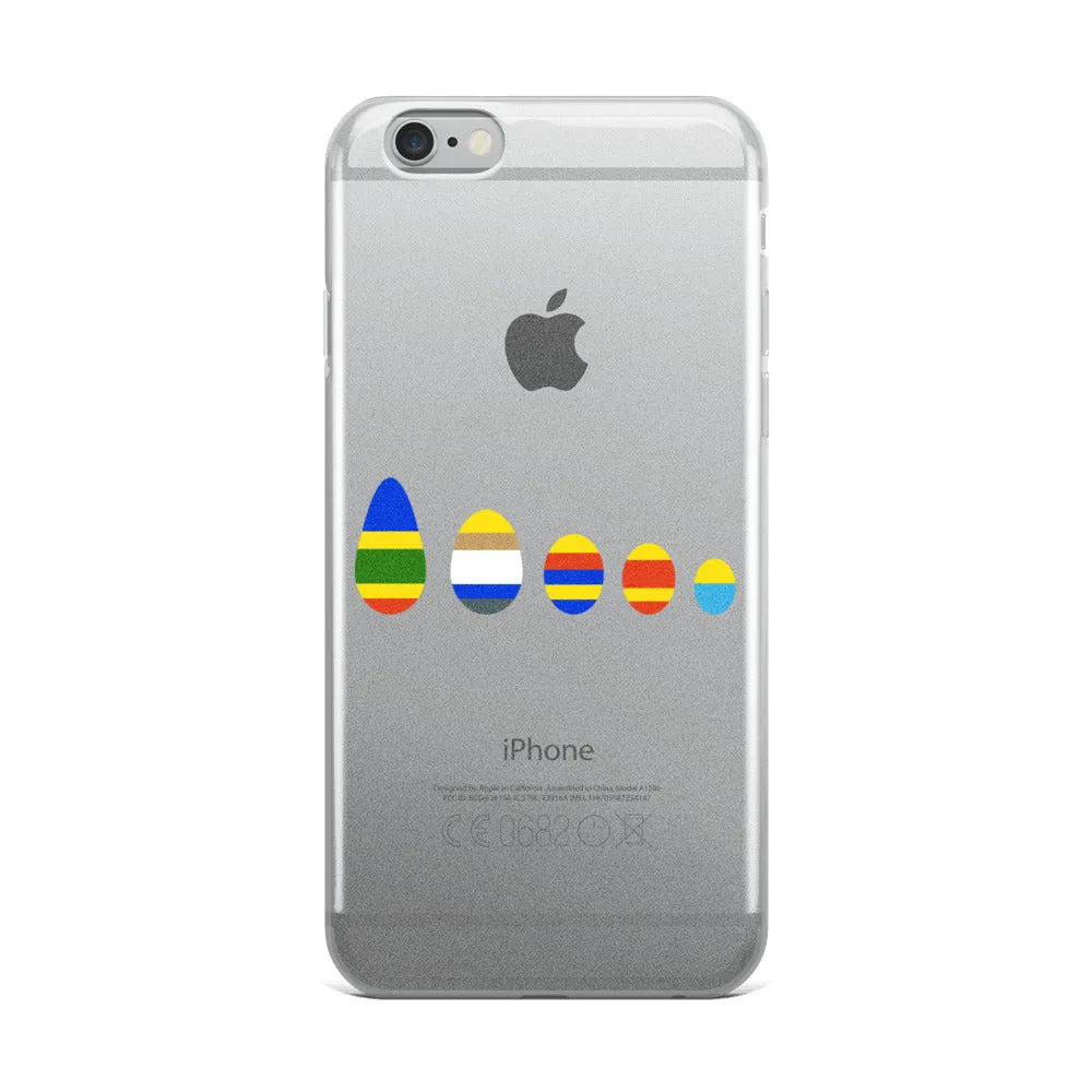 The Simpsons Eggs iPhone Case