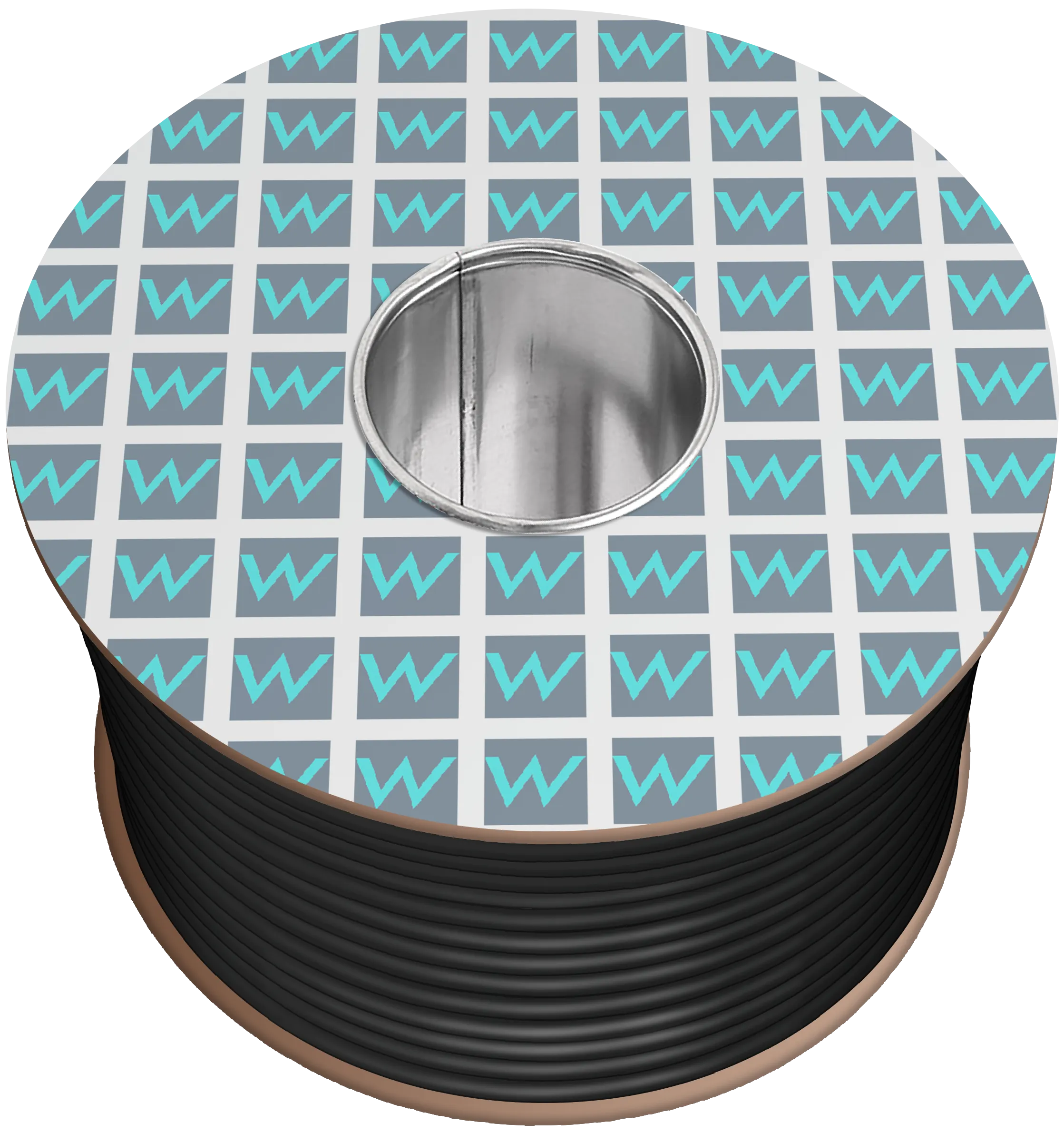 Time 2183Y 3 Core Round Flexible 0.75mm Black Cable - 100M
