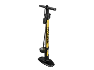 Topeak Floor Pump JoeBlow Sport 2Stage 2-stage swtich and pressure gauge, 160PSI/11 BAR 3" gauge, TwinHead DX5