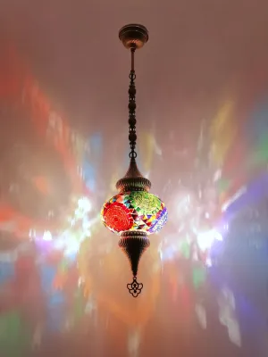 Turkish Mosaic Hanging Lamp